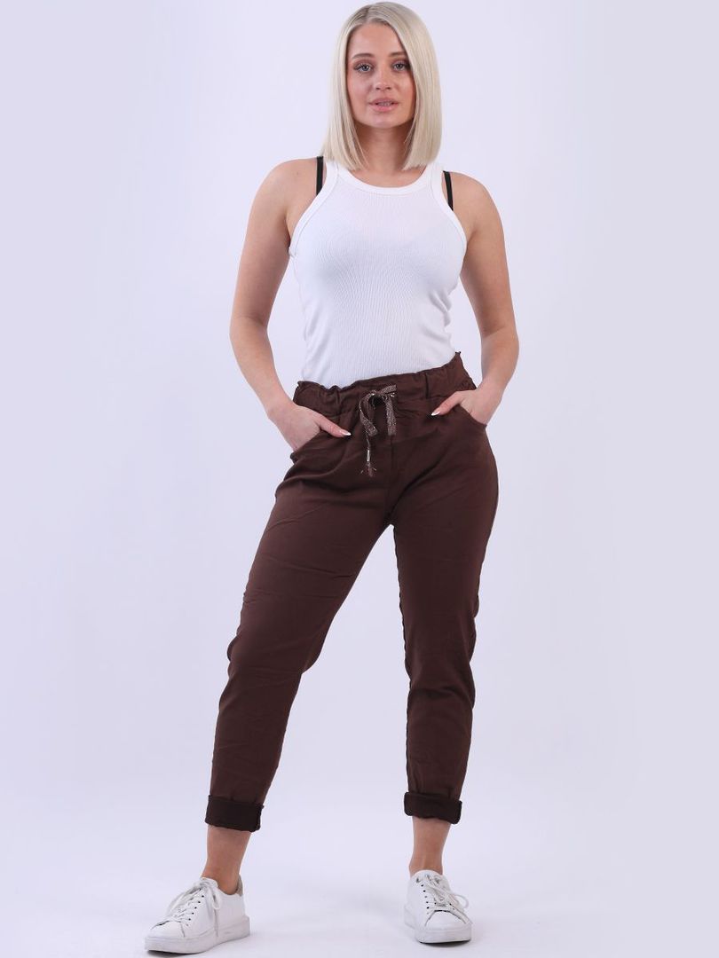 Riley Trousers Chocolate (10-14) image 0